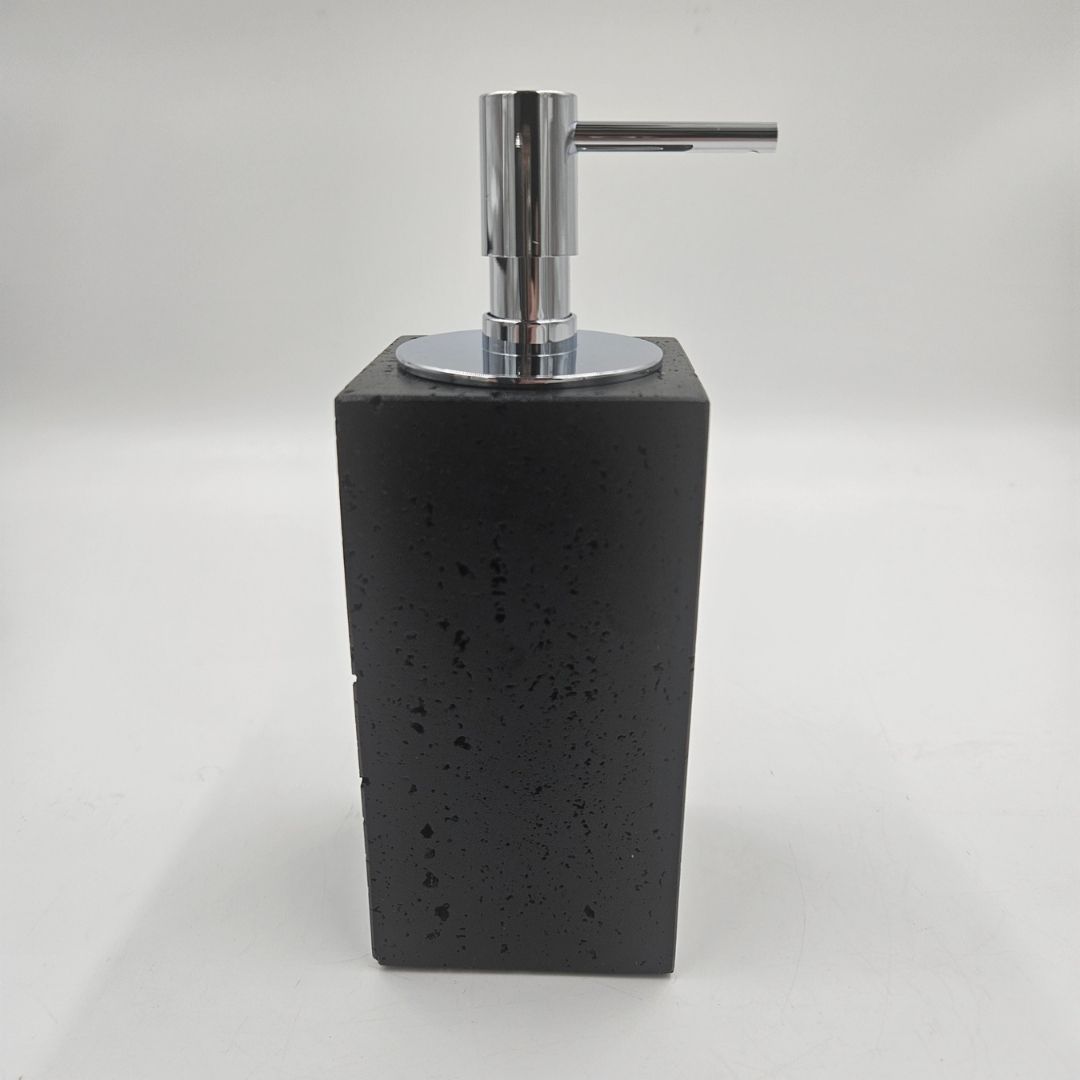 Black-Noir-Travertine-Soap-Dispenser