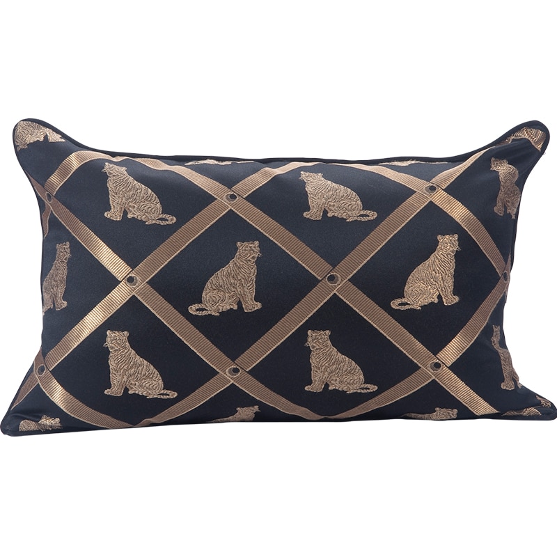 Safari-Monogram-Cushion