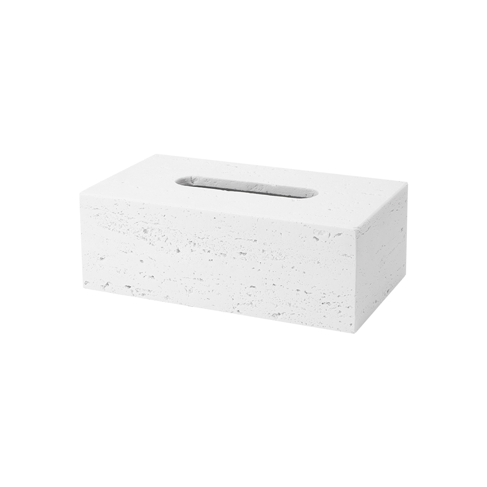 White-Travertine-Stone-Tissue-Box-Holder